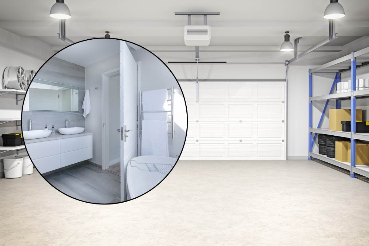 collage garage e bagno